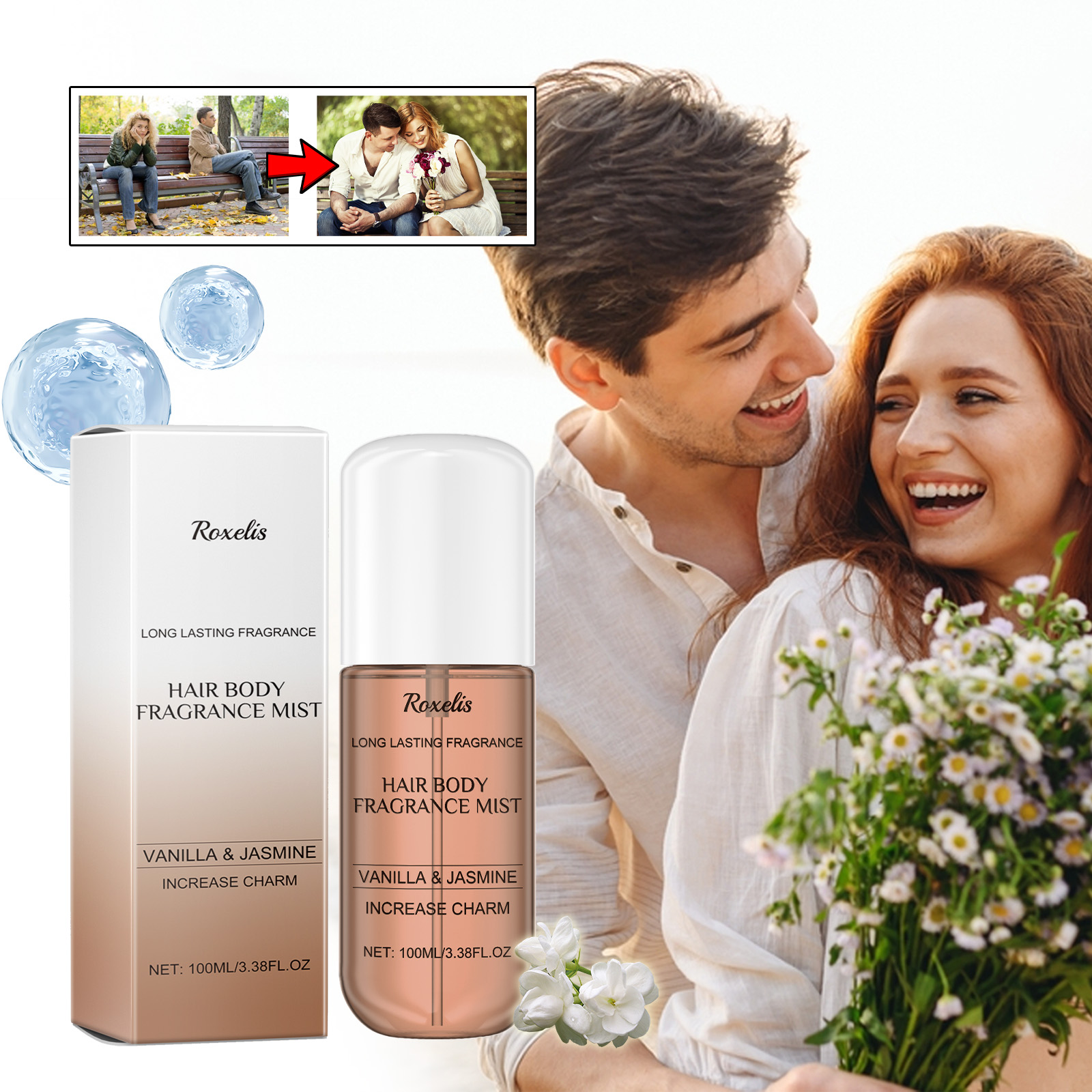 Perfume Fragrance Hair Spray - Hair Body Fragrance Mist Long Lasting