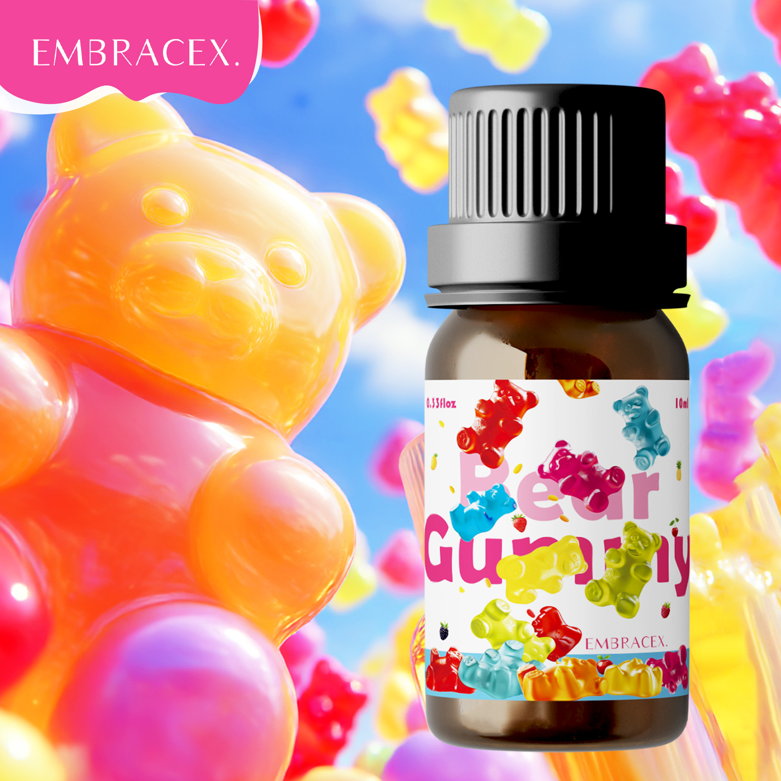 Perfume Fragrance Oils For Candles - 10ml Gummy Bear Fragrance oil Perfume