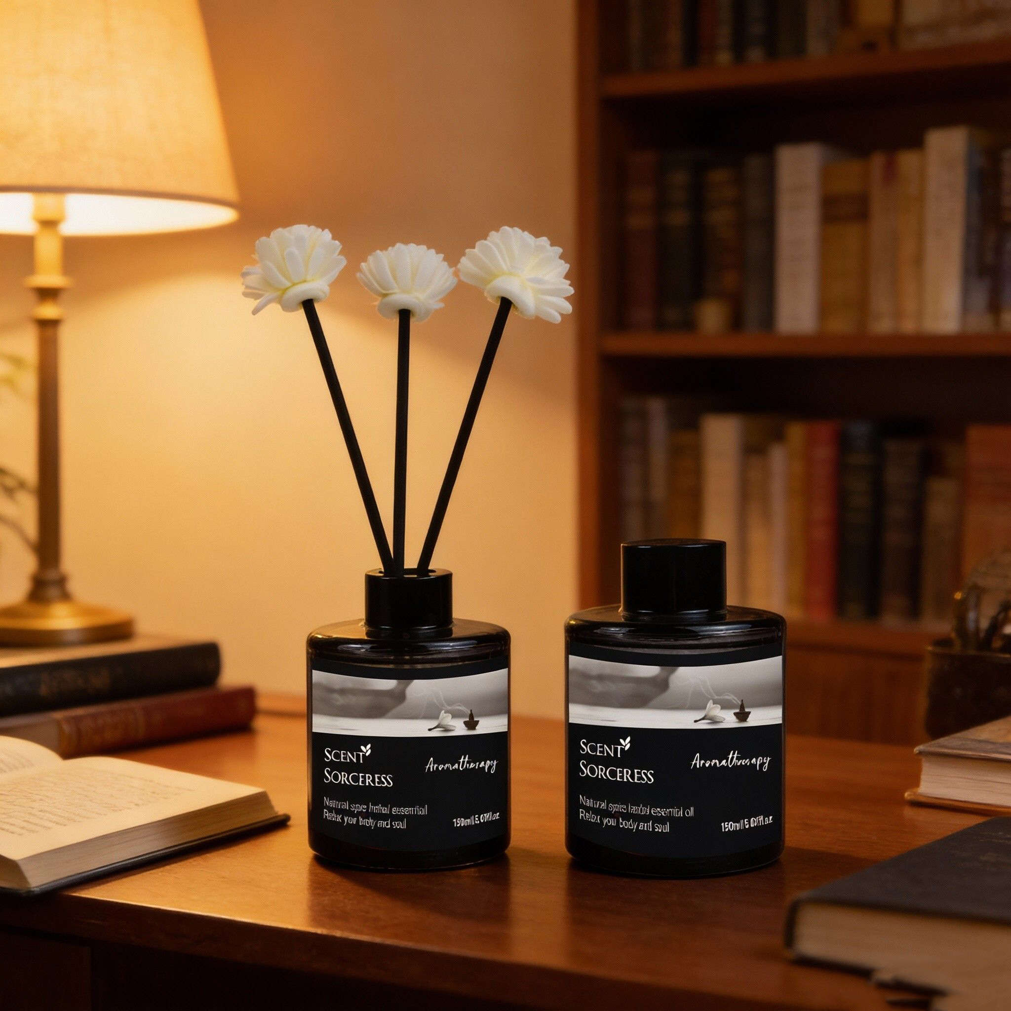 Vanilla Perfume Oil - 150ml Rattan Reed Diffuser Sets Fragrance