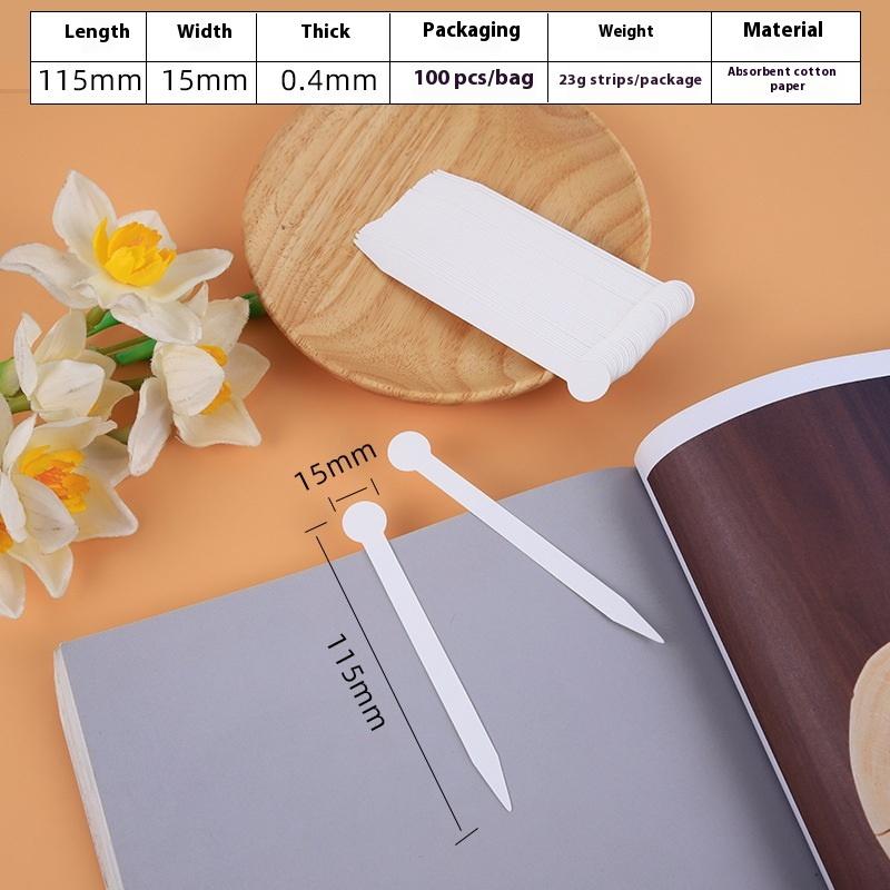 Perfume Fragrance Samples - 100Pcs Disposable White Perfume Test Strips