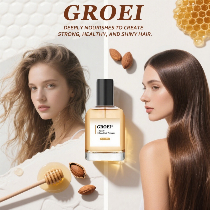 Perfume Fragrance Hair Spray - GROEI Honey Hair Perfume Spray -