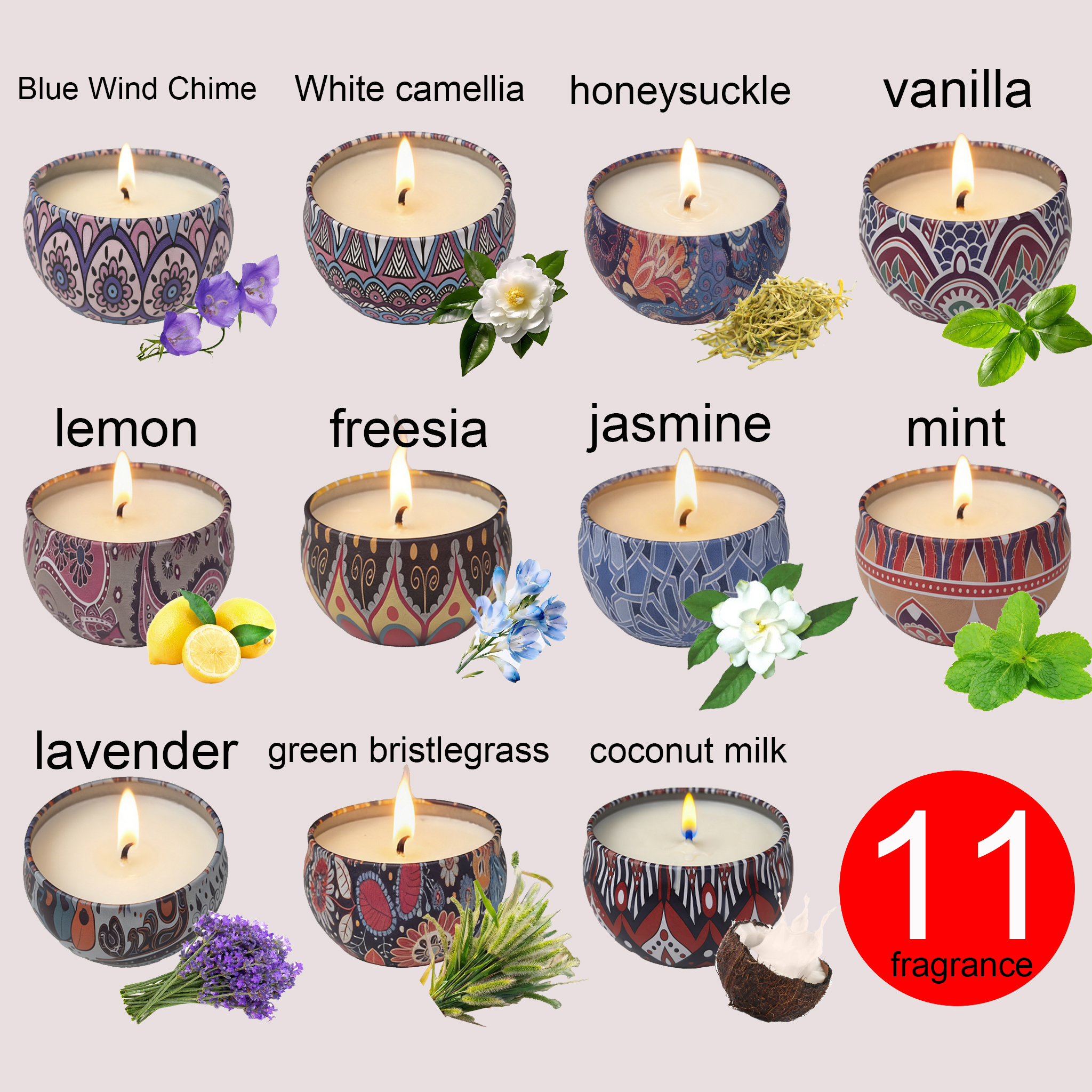 Perfume Fragrance Oils For Candles - 1 Pack of Ham-Scented Aromatherapy Candles,