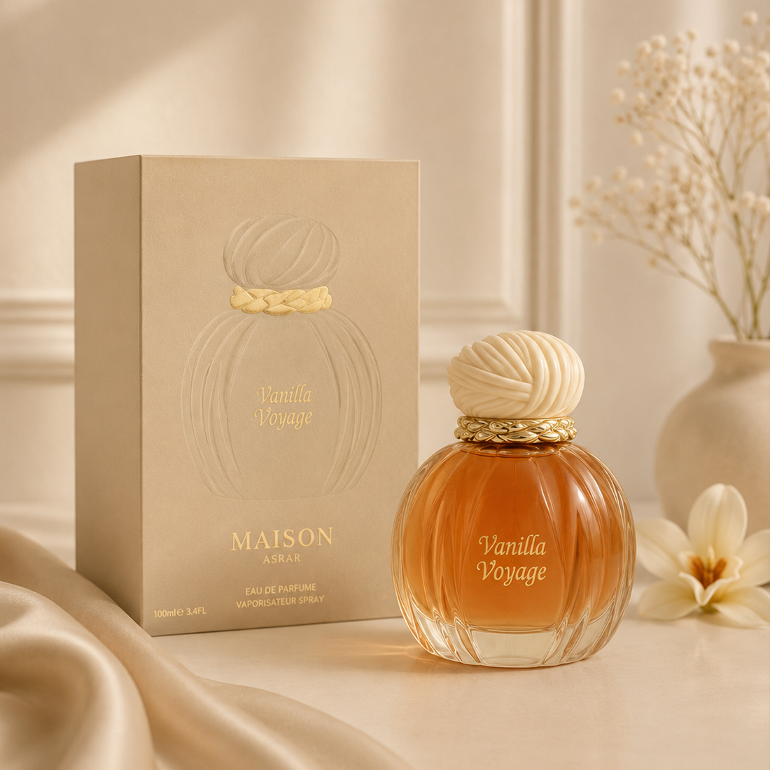 Perfume Fragrance Vanilla - Vanilla Voyage 100ml Oriental Sweet Unisex