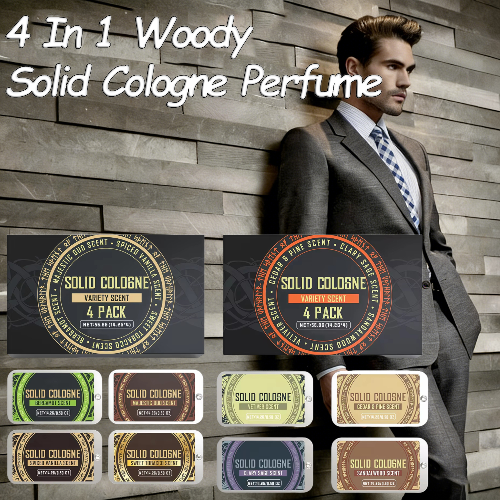 4In1 Pheromone Solid Cologne W - Perfume Fragrances บทวิจารณ์และราคา