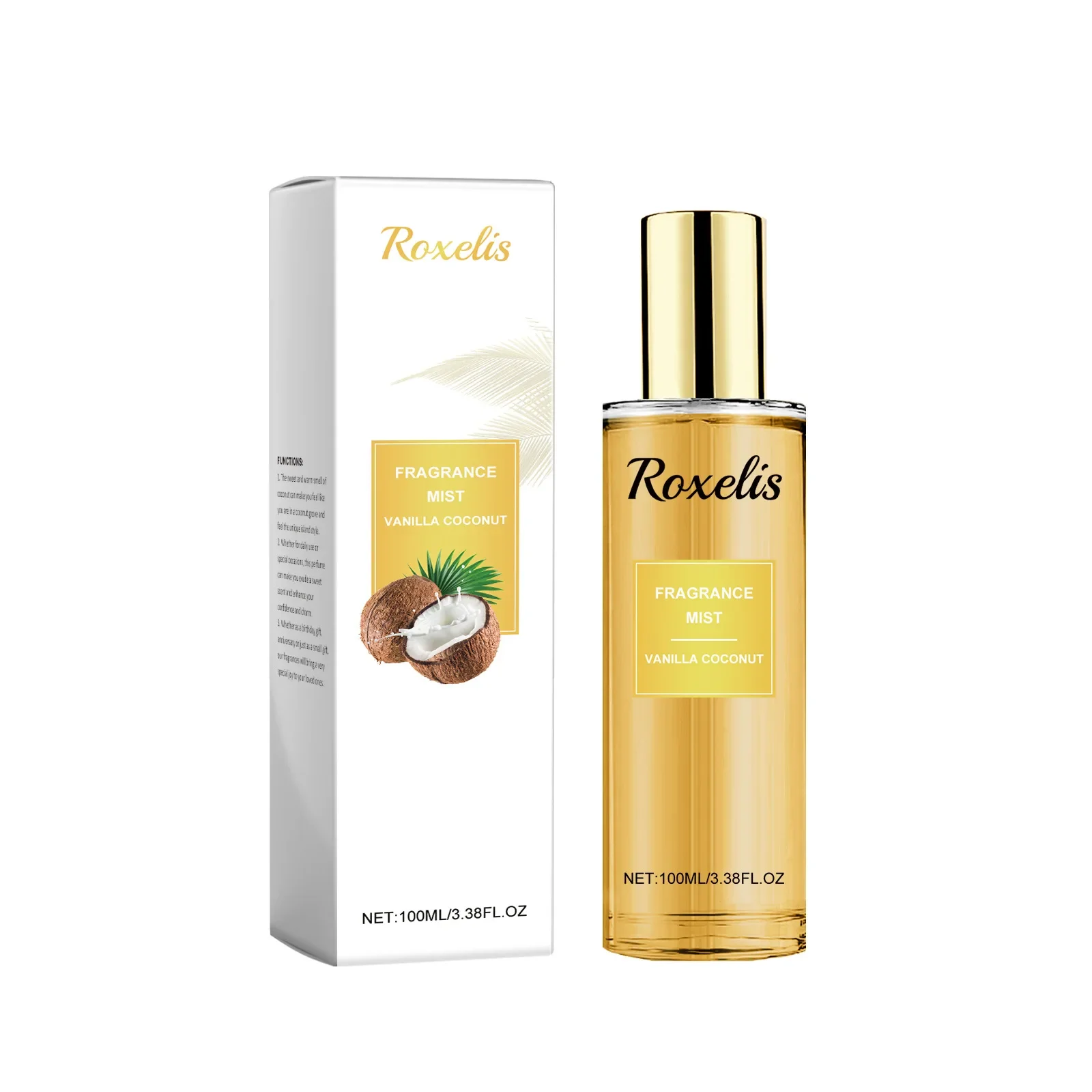 Coconut Vanilla Aroma Spray La - Perfume Fragrance Hair Spray บทวิจารณ์และราคา