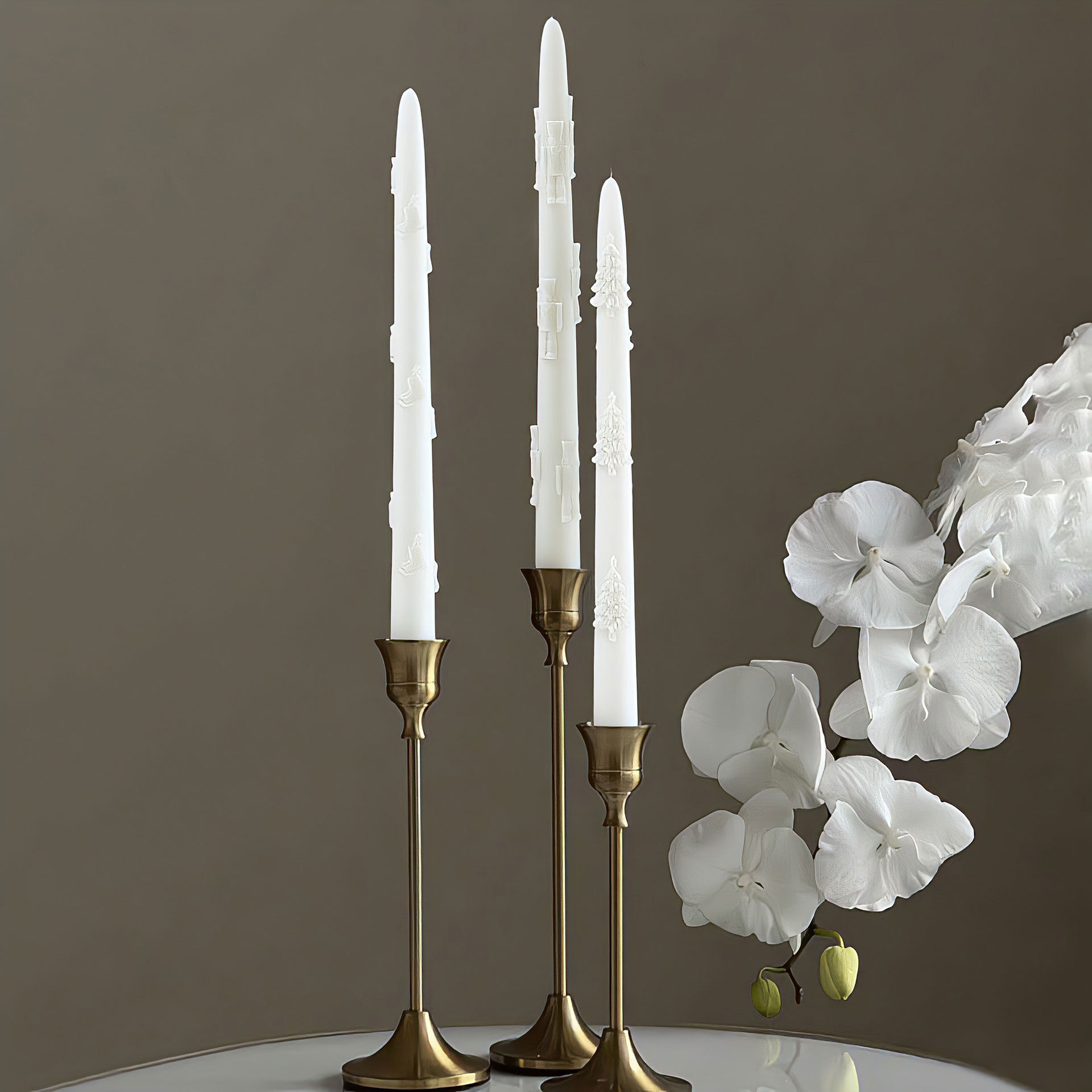 Christmas Long Candle Silicone - Perfume Fragrance Oils For Candles บทวิจารณ์และราคา