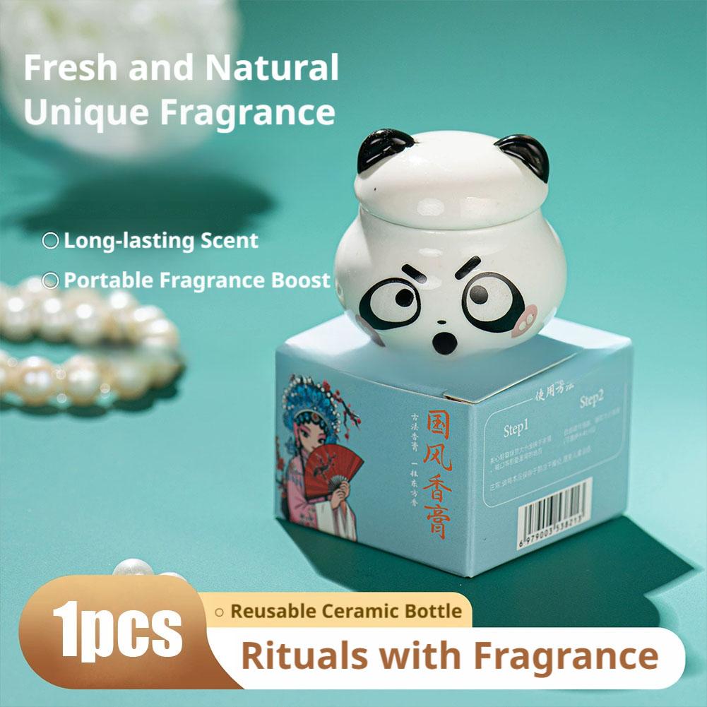 Cute Panda Solid Fragrance Cre - Perfume Fragrance Moisturizer บทวิจารณ์และราคา