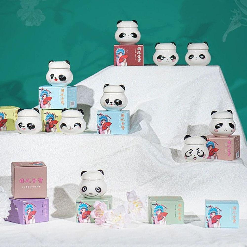 Cute Panda Solid Fragrance Cre - Perfume Fragrance Moisturizer บทวิจารณ์และราคา