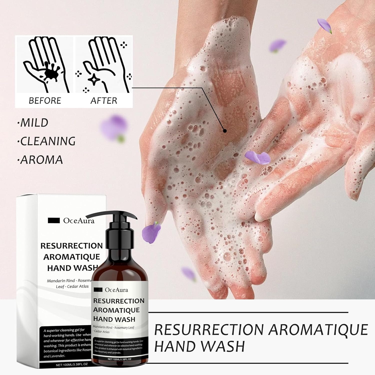 100ML Aromatic Hand Sanitizer  - Perfume Fragrance Moisturizer บทวิจารณ์และราคา