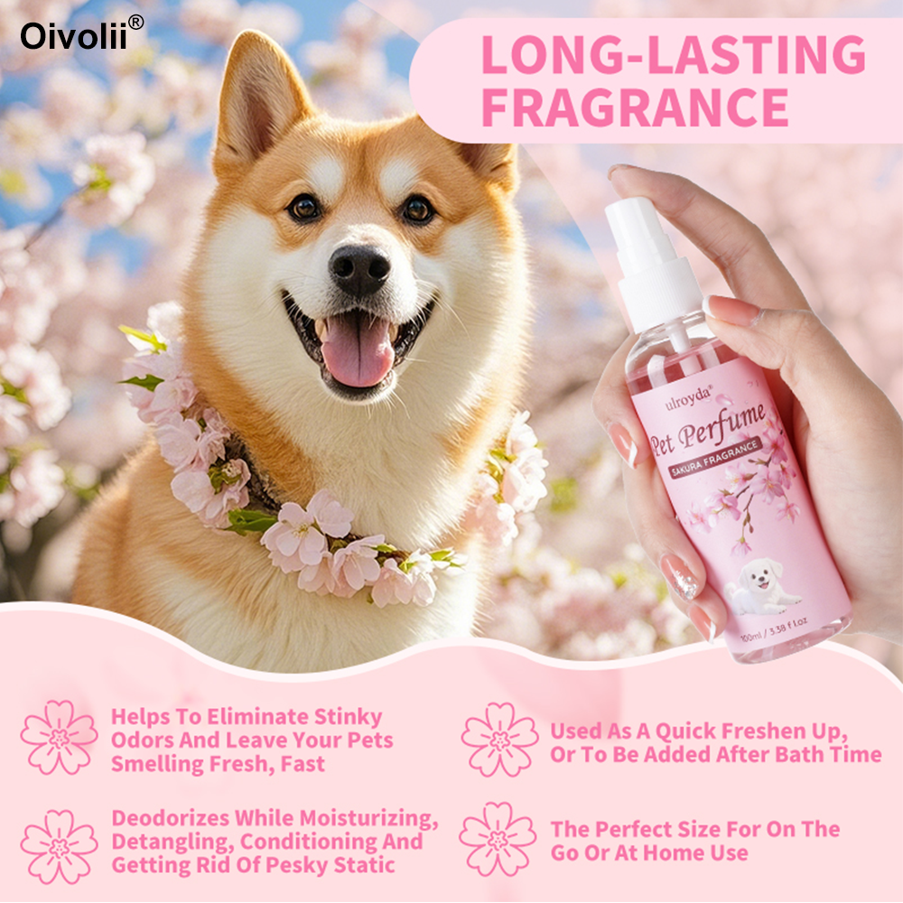 Cherry Blossom Dog Perfume Spr - Perfume Fragrance Moisturizer บทวิจารณ์และราคา