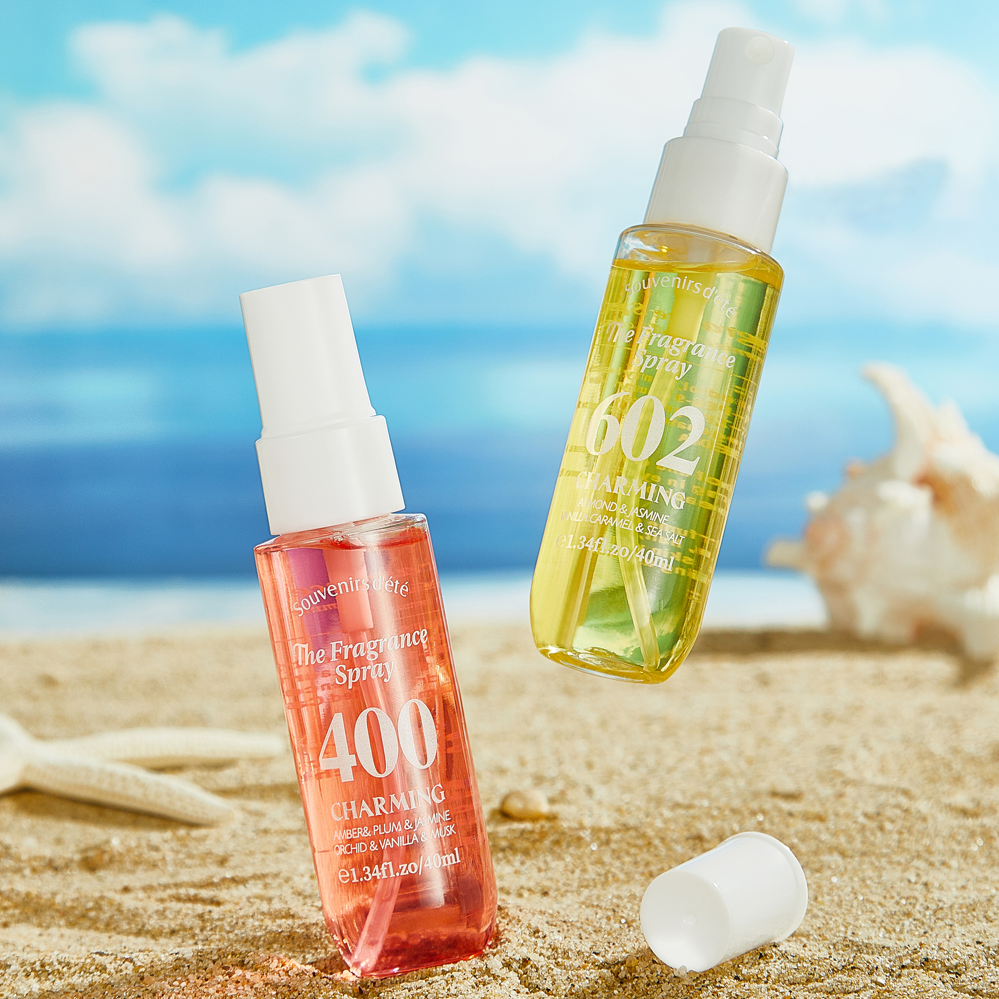 4pcs Digital perfume, fresh fr - Perfume Fragrance Hair Spray บทวิจารณ์และราคา