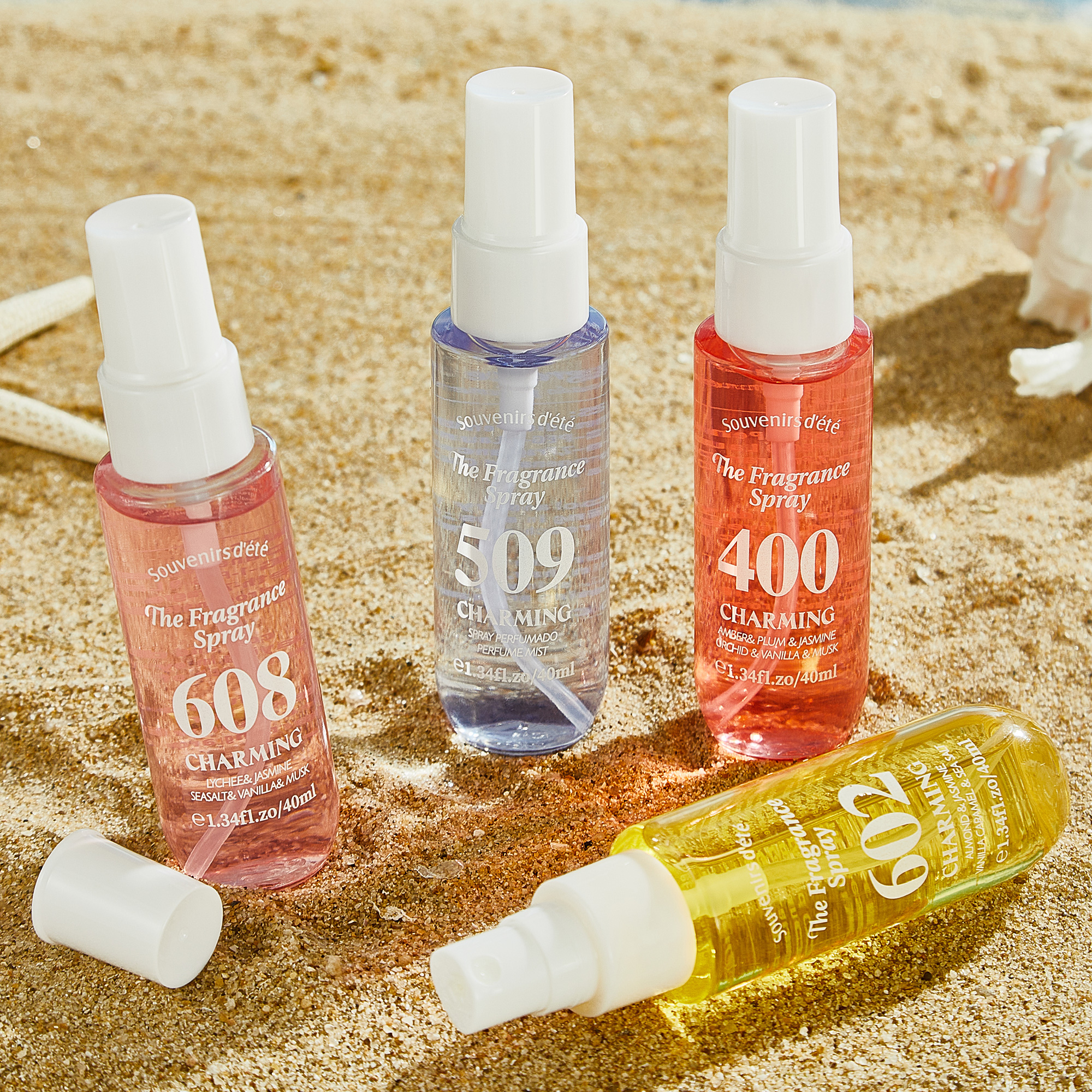 4pcs Digital perfume, fresh fr - Perfume Fragrance Hair Spray บทวิจารณ์และราคา
