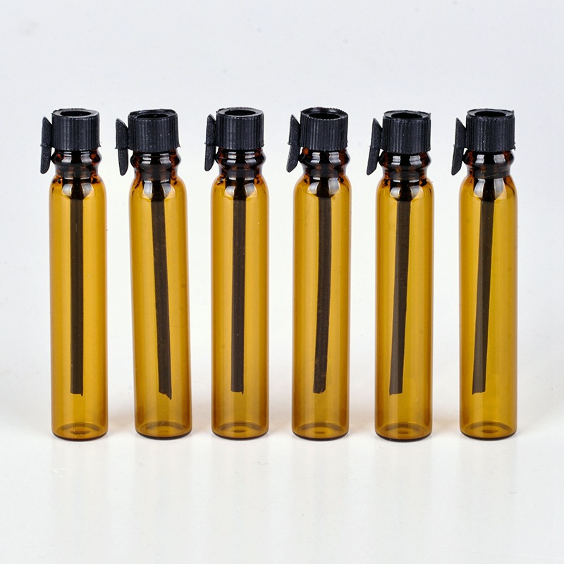 100pcs 1/2ml Empty Mini Amber  - Perfume Fragrance Lab บทวิจารณ์และราคา