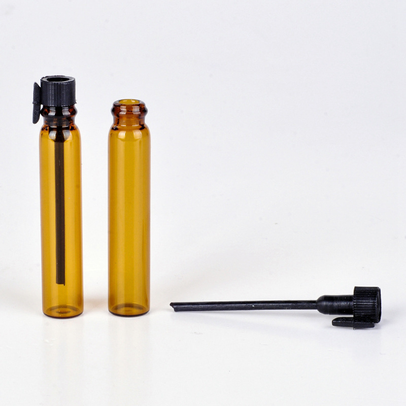 100pcs 1/2ml Empty Mini Amber  - Perfume Fragrance Lab บทวิจารณ์และราคา