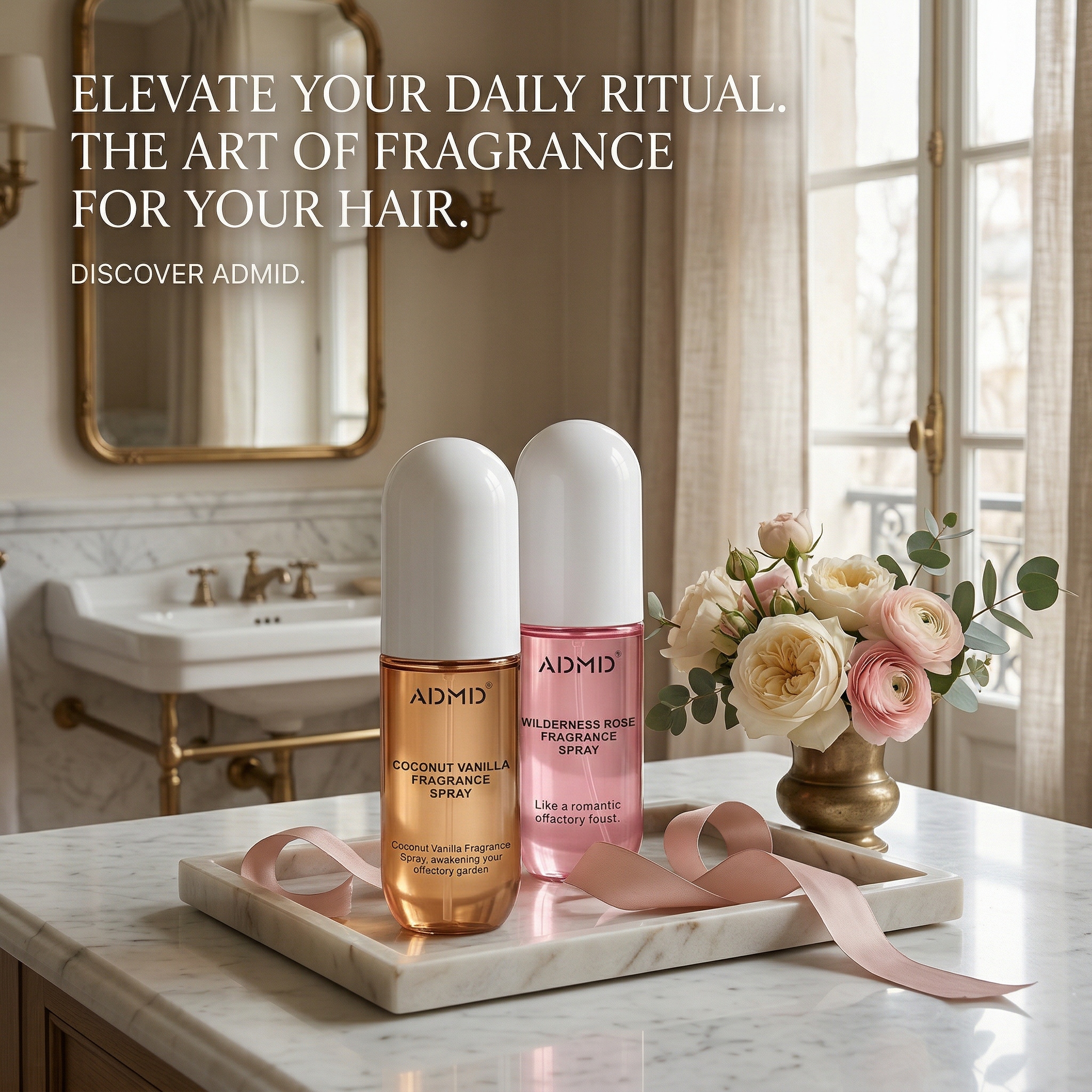 Coconut Rose Fragrance Perfume - Perfume Fragrance Hair Spray บทวิจารณ์และราคา