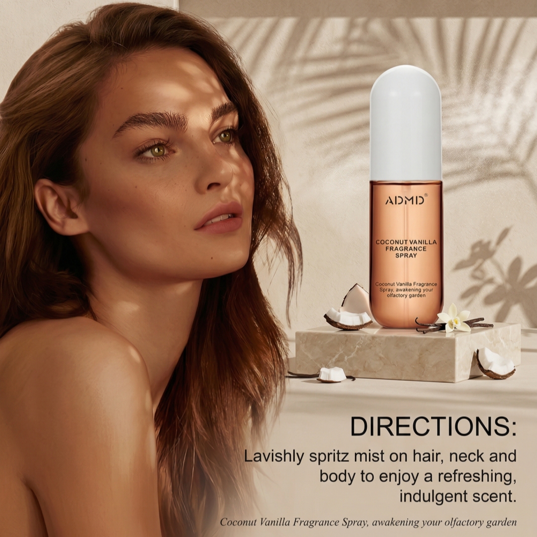 Coconut Rose Fragrance Perfume - Perfume Fragrance Hair Spray บทวิจารณ์และราคา