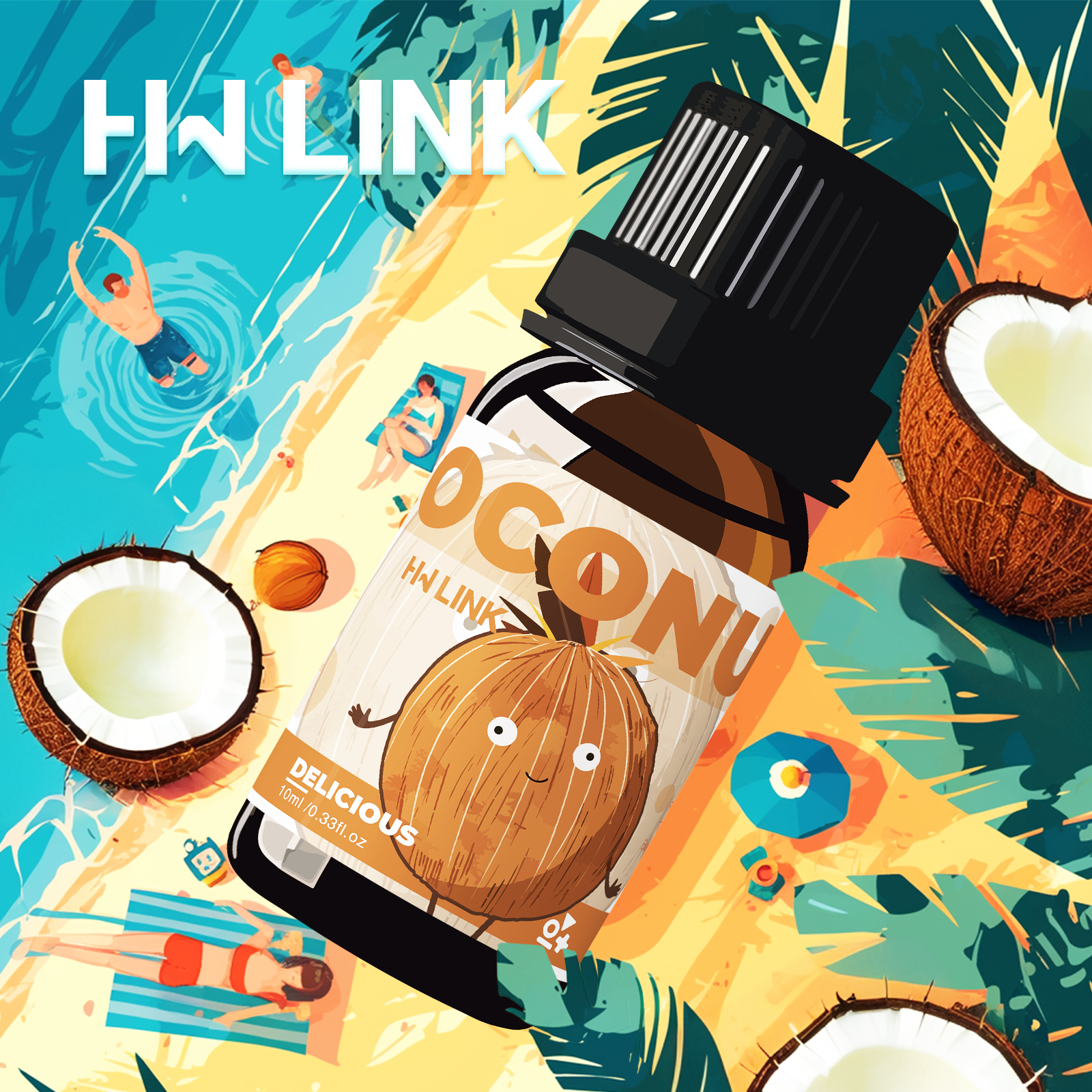 10ml Coconut Essential Oils No - Perfume Fragrance Oils For Candles บทวิจารณ์และราคา