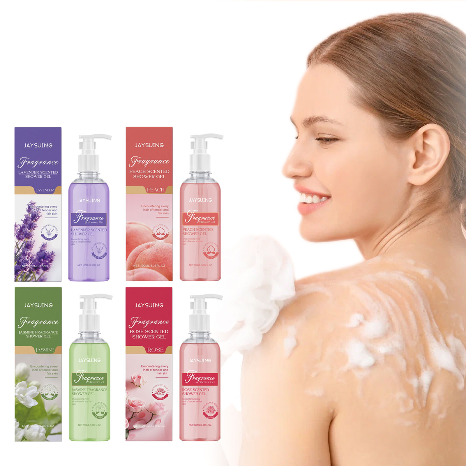 Fragrant Shower Gel Body Wash  - Perfume Fragrance Moisturizer บทวิจารณ์และราคา