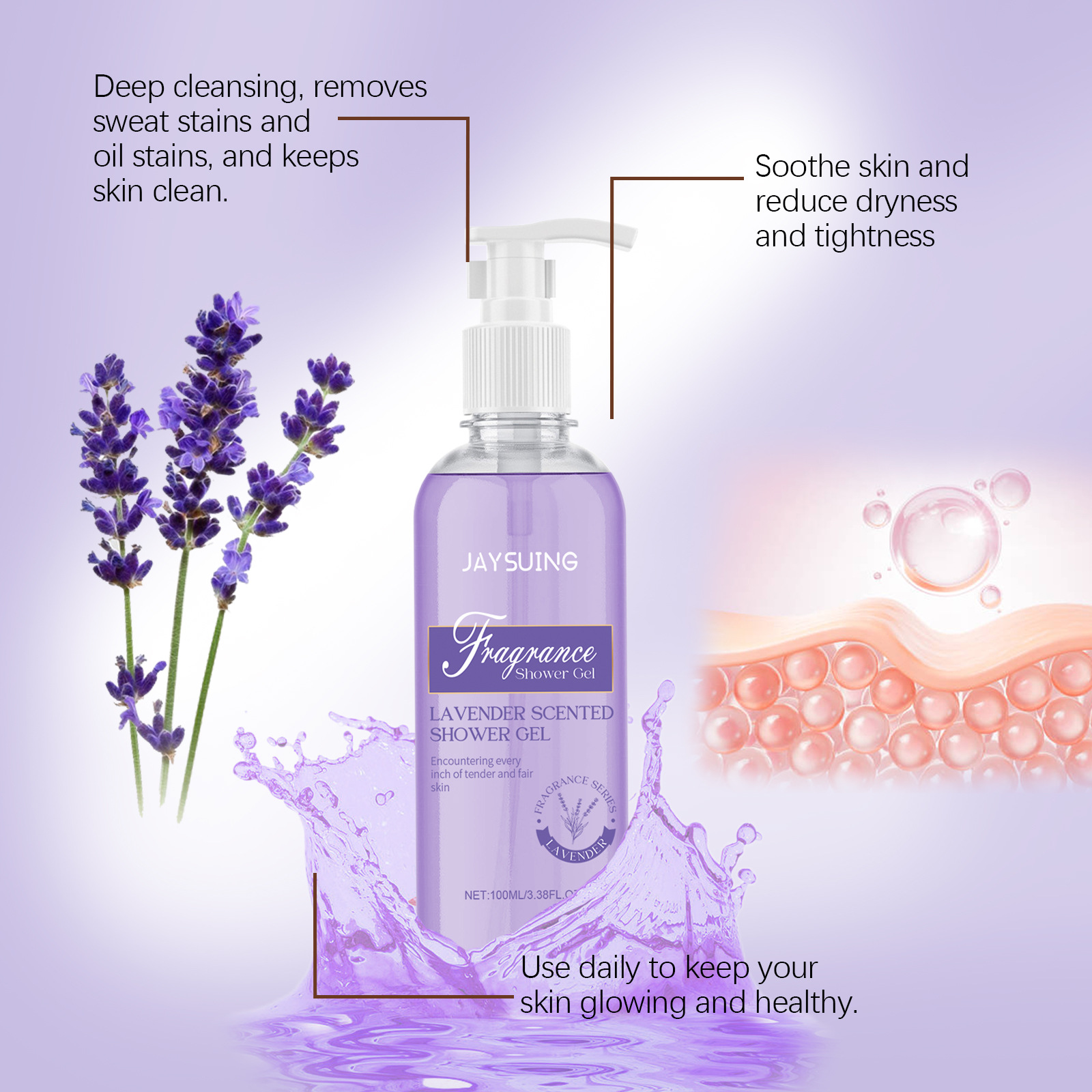 Fragrant Shower Gel Body Wash  - Perfume Fragrance Moisturizer บทวิจารณ์และราคา