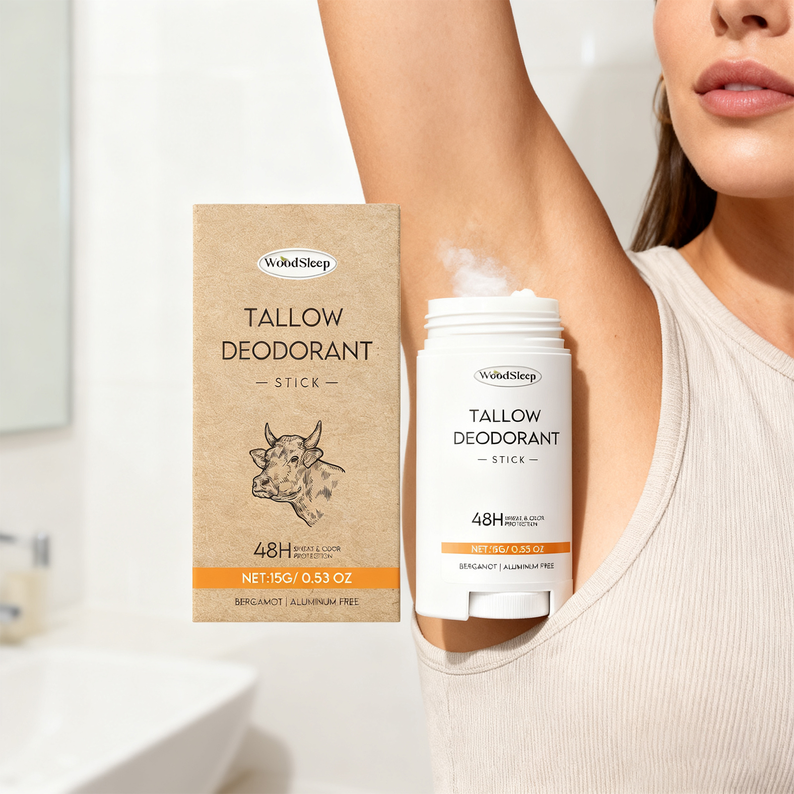 Tallow Deodorant Stick Anti Sw - Perfume Fragrance Moisturizer บทวิจารณ์และราคา
