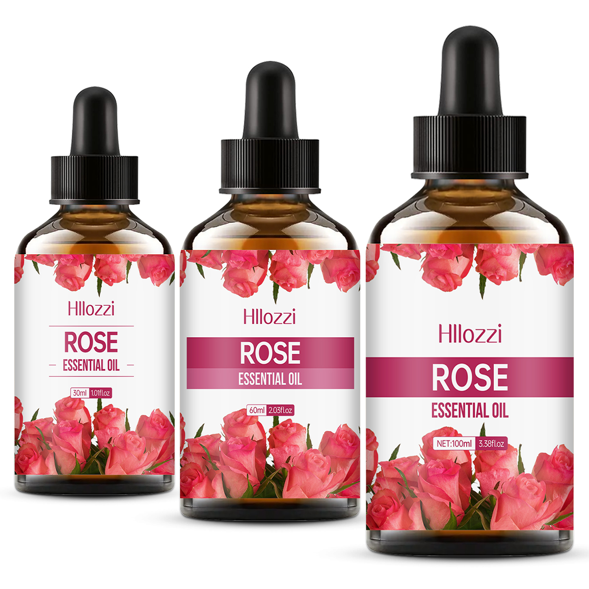 100ml/60ml/30ml rose essential - Perfume Fragrance Moisturizer บทวิจารณ์และราคา