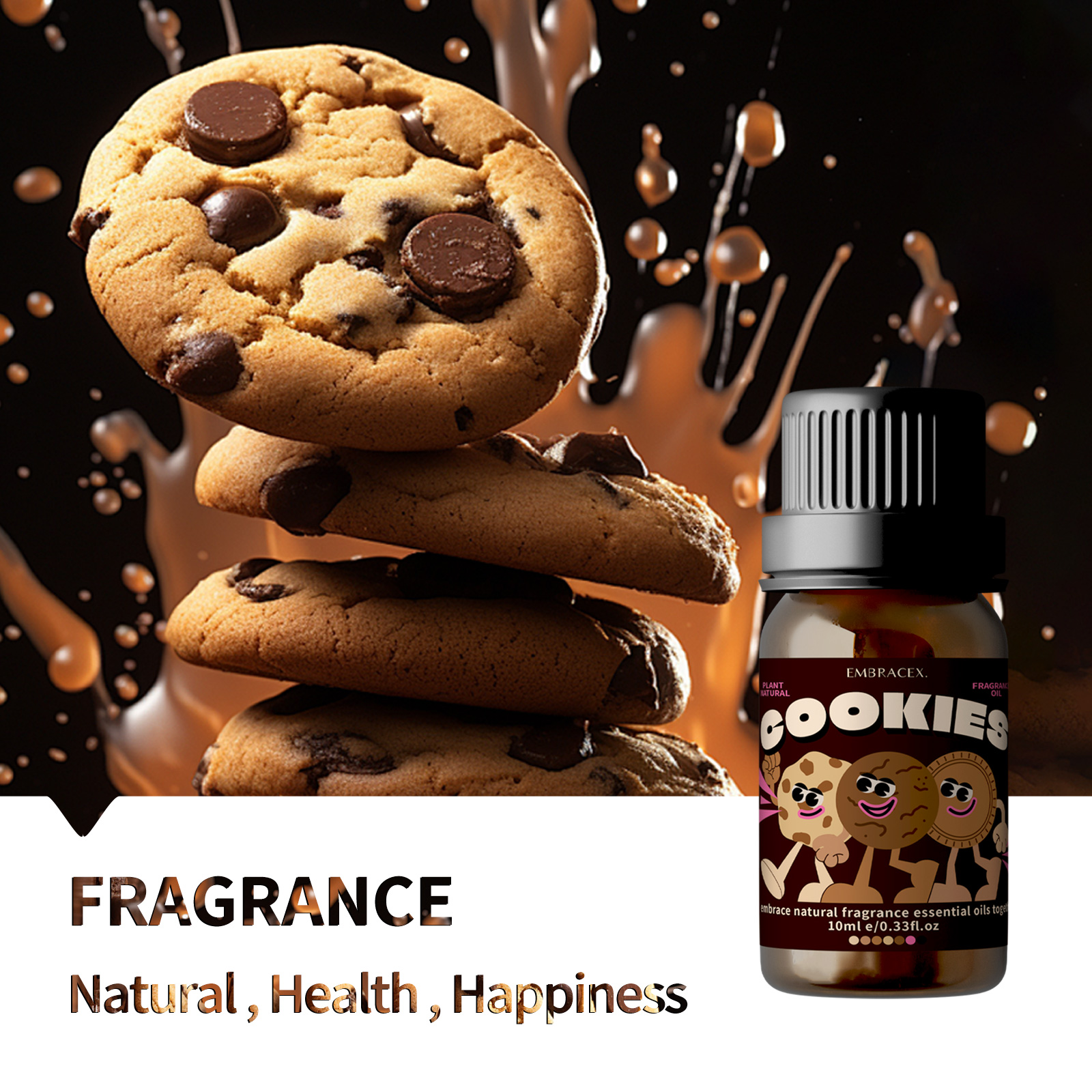 10ml Cookies Perfume Cookies F - Perfume Fragrance Making บทวิจารณ์และราคา
