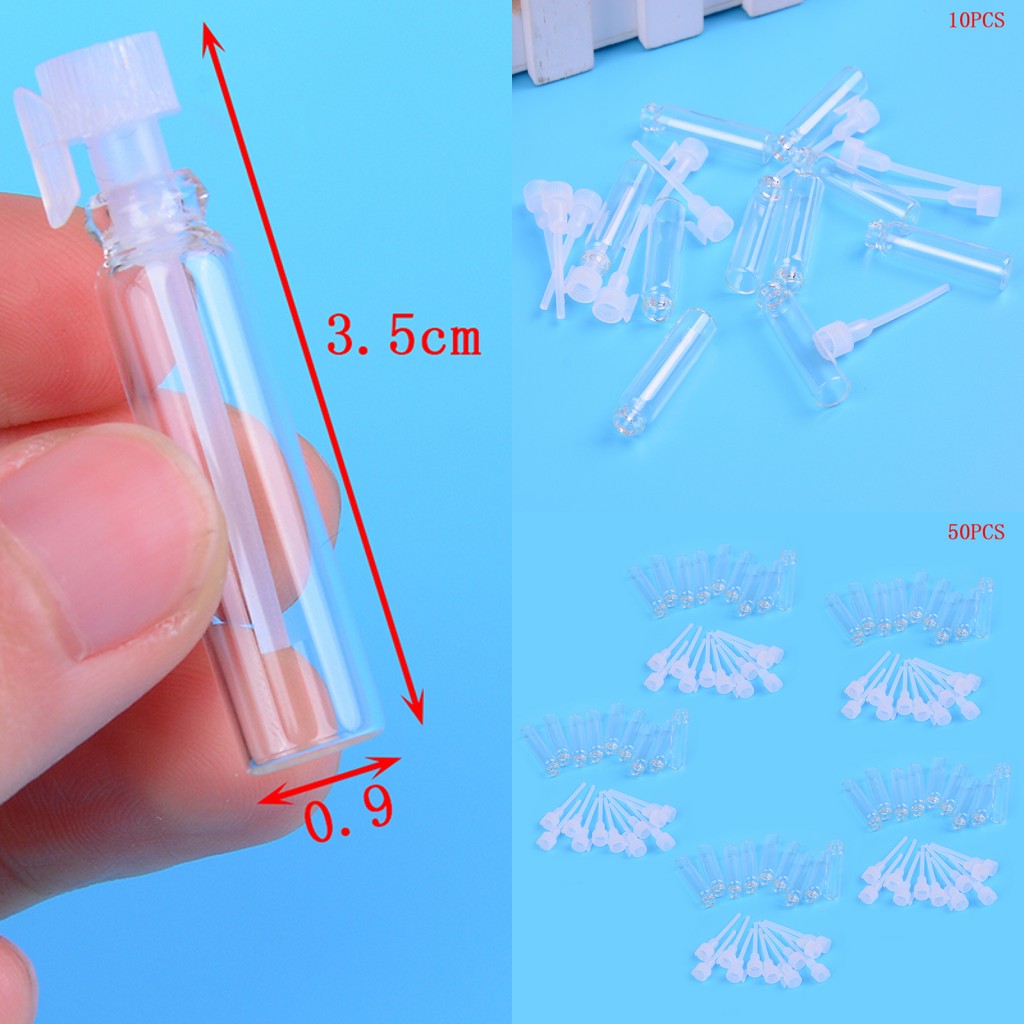 50PCS 1ml Mini Glass Perfume S - Perfume Fragrance Lab บทวิจารณ์และราคา