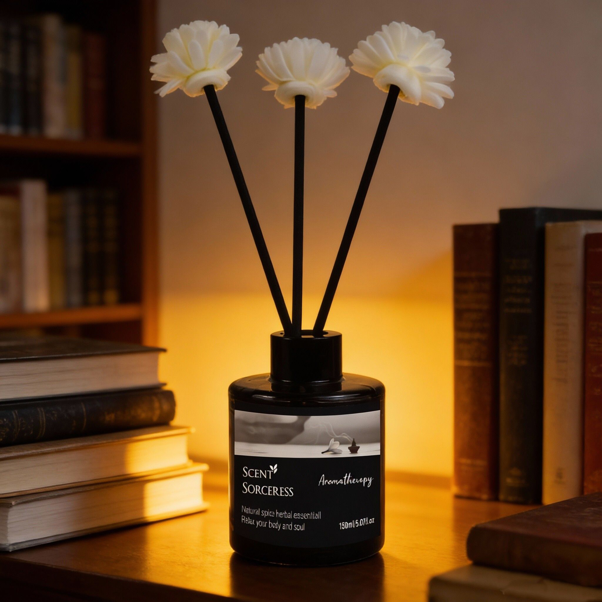 150ml Rattan Reed Diffuser Set - Vanilla Perfume Oil บทวิจารณ์และราคา