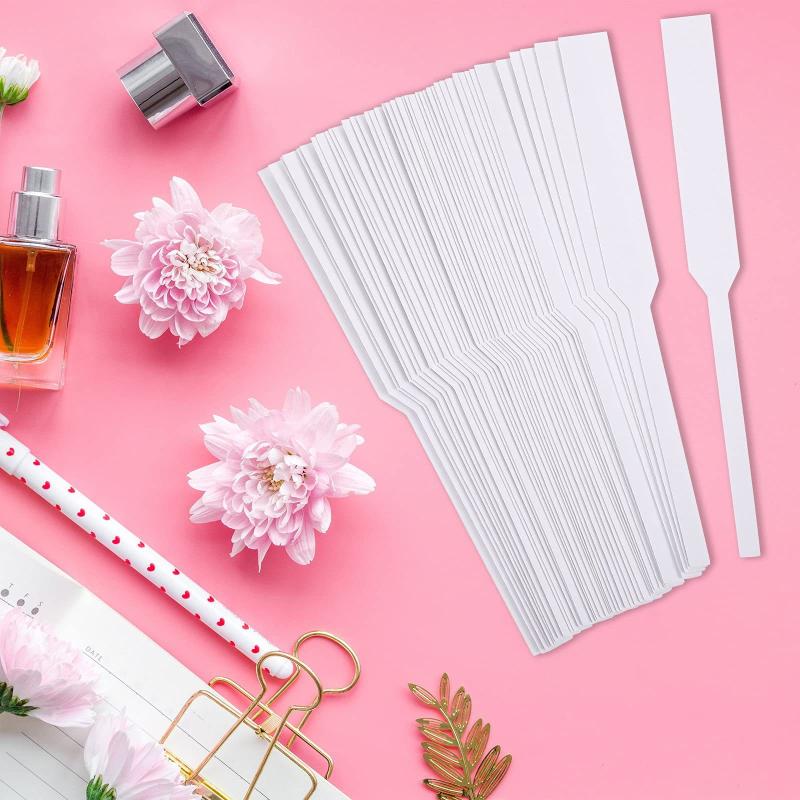 100Pcs Disposable White Perfum - Perfume Fragrance Samples บทวิจารณ์และราคา