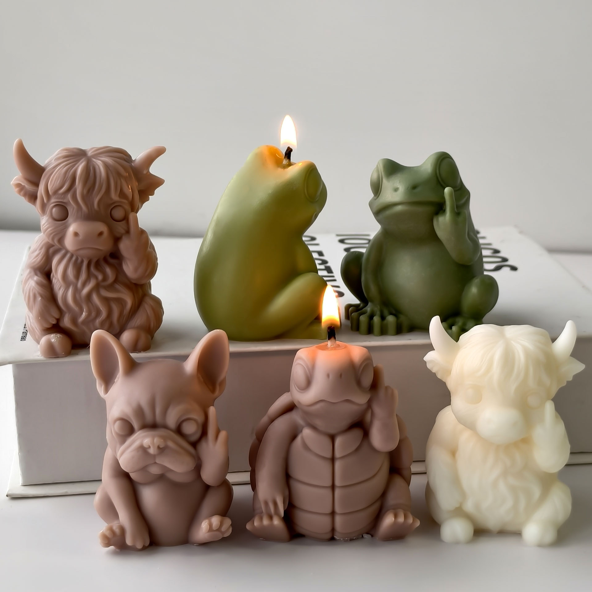 3D Animal Candle Silicone Mold - Perfume Fragrance Oils For Candles บทวิจารณ์และราคา