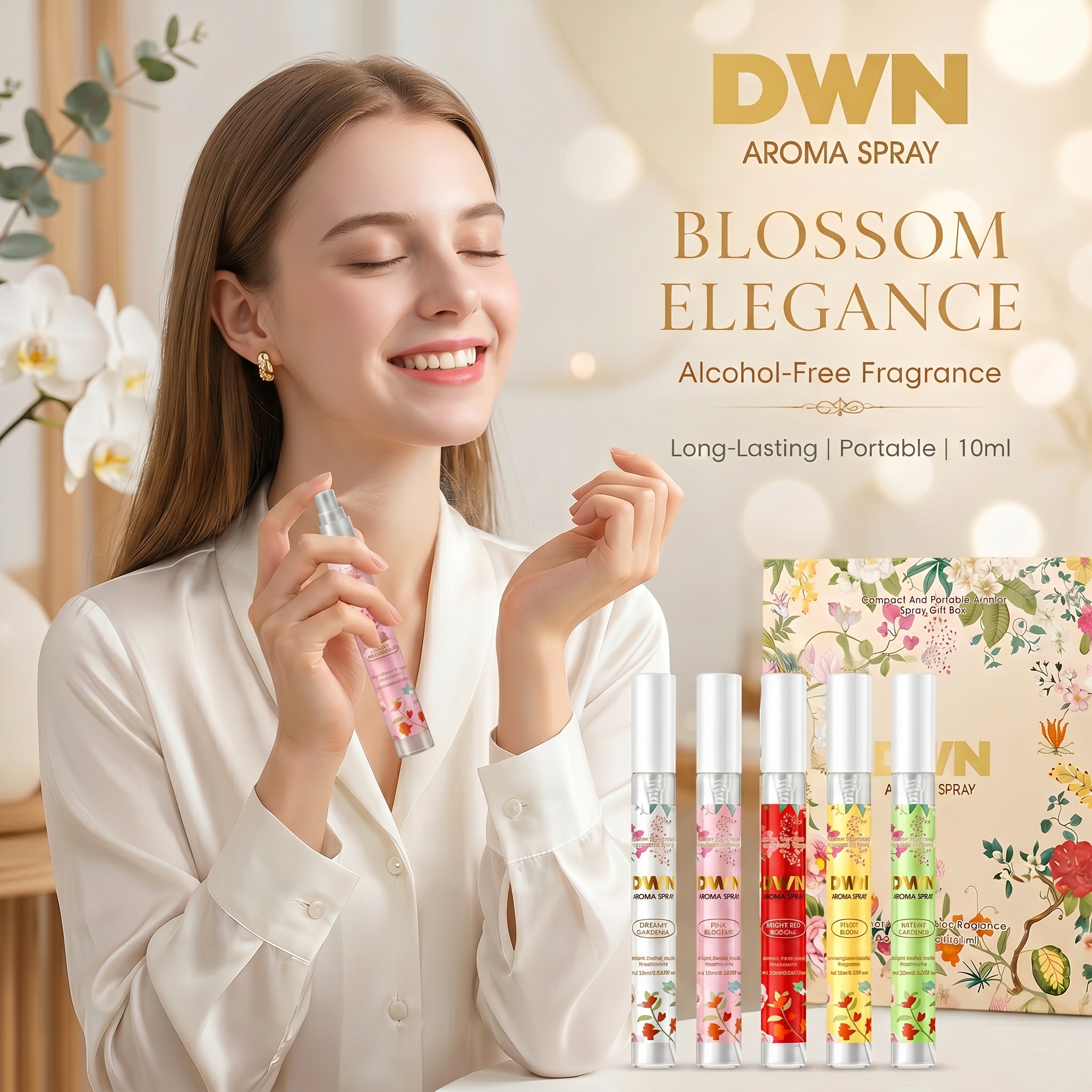5-Piece Flower Perfume Gift Se - Perfume Fragrance Samples บทวิจารณ์และราคา