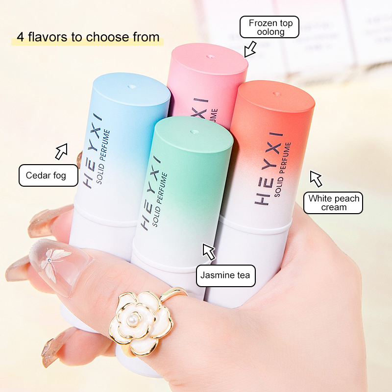 4-Pack Solid Perfume Balm Set  - Perfume Fragrance Samples บทวิจารณ์และราคา