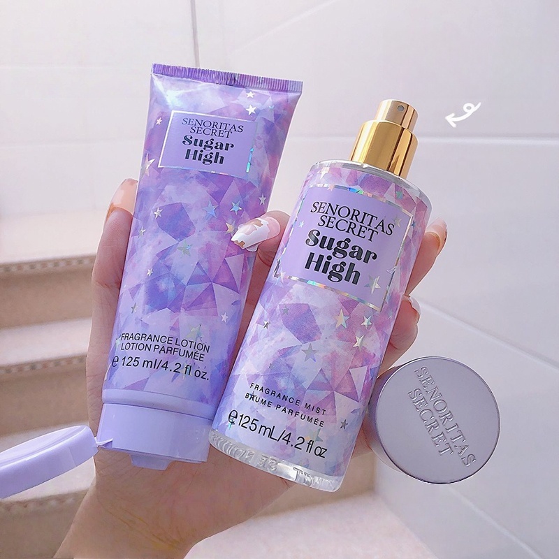 Senoritas Secret Perfume Body  - Perfume Fragrance Moisturizer บทวิจารณ์และราคา