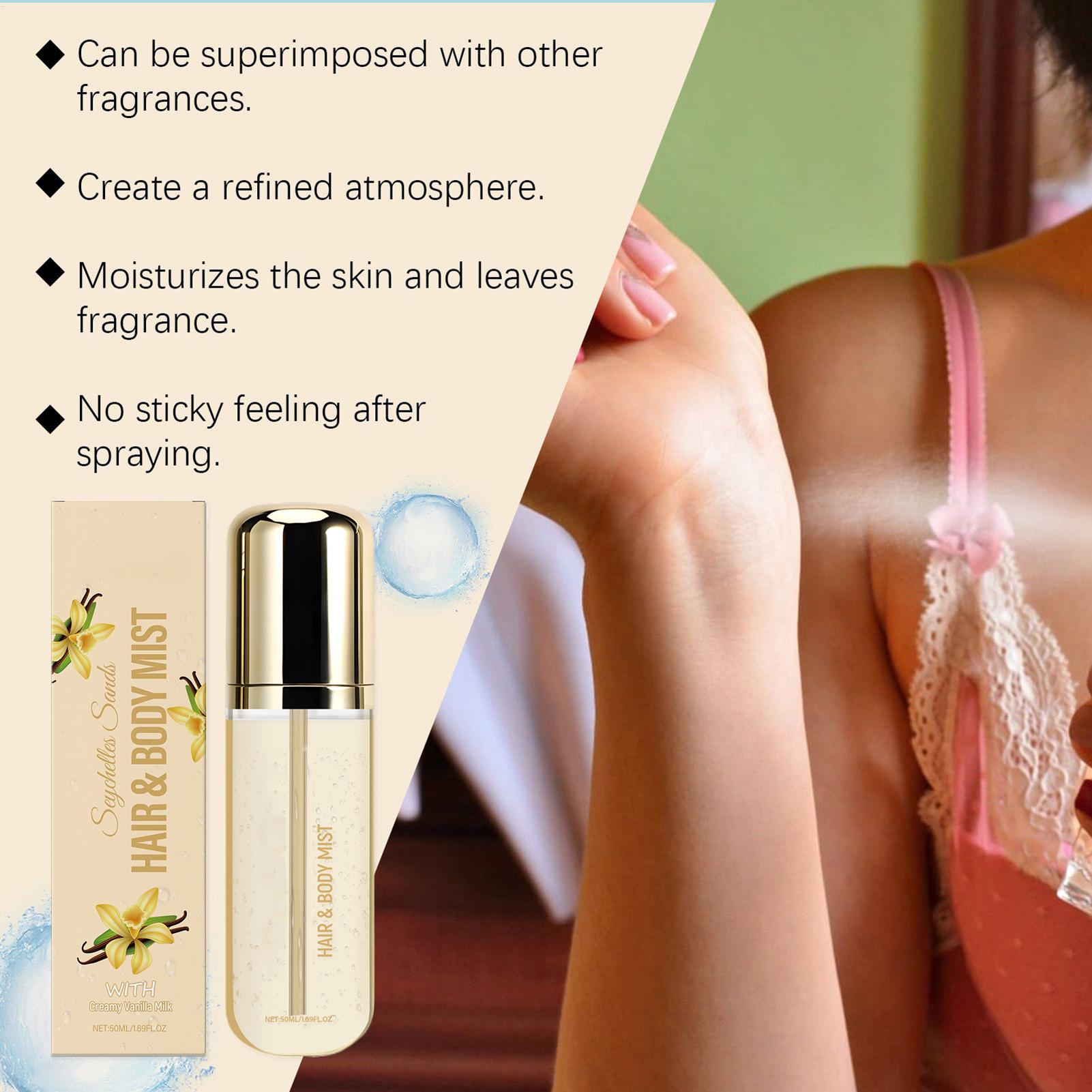 Vanilla Perfume Persistent Sky - Perfume Fragrance Hair Spray บทวิจารณ์และราคา