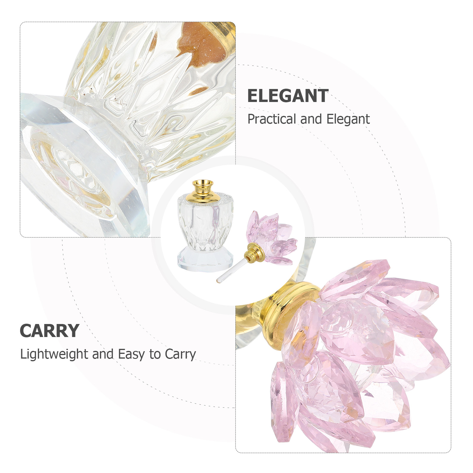 Exquisite Crystal Perfume Bott - Perfume Fragrance Refill บทวิจารณ์และราคา