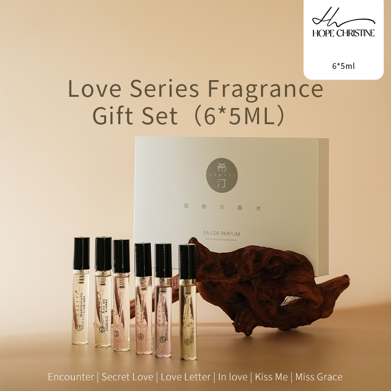 HOPE CHRISTINE Love 6pcs Mini  - Perfume Fragrance Samples บทวิจารณ์และราคา