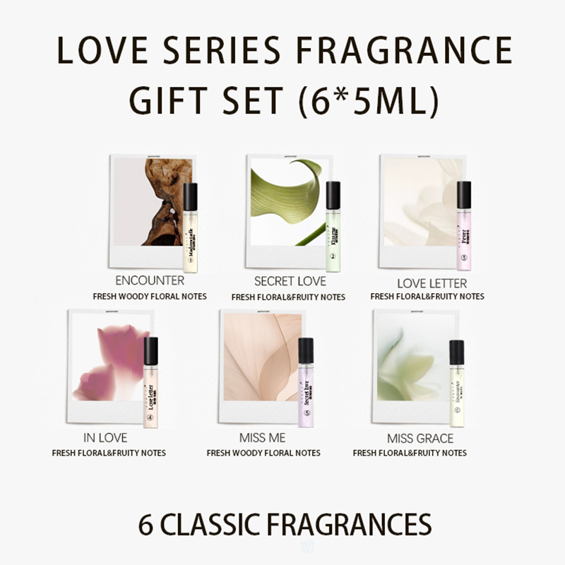 HOPE CHRISTINE Love 6pcs Mini  - Perfume Fragrance Samples บทวิจารณ์และราคา