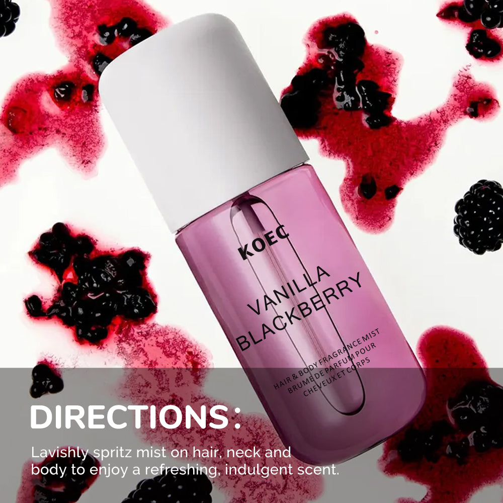 50ml KOEC Vanilla Blackberry F - Perfume Fragrance Moisturizer บทวิจารณ์และราคา